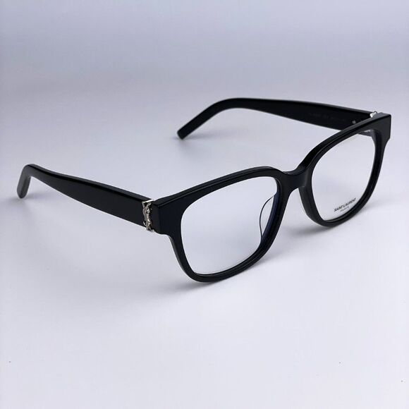 NEW Saint Laurent Classic SLM33/F 001 Black Cat Eye Women Eyeglasses - Picture 7 of 11